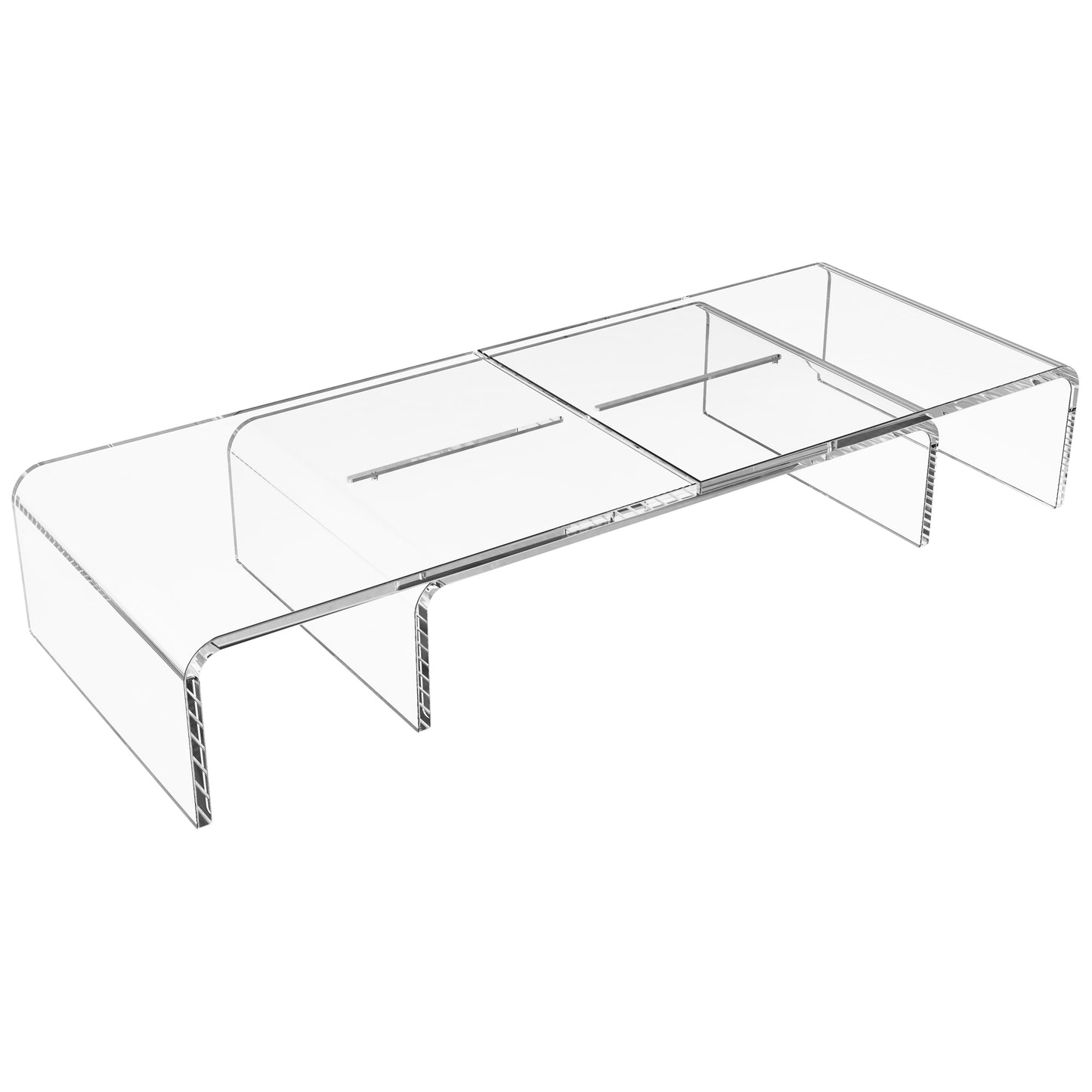 Acrylic Adjustable Monitor Stand Riser