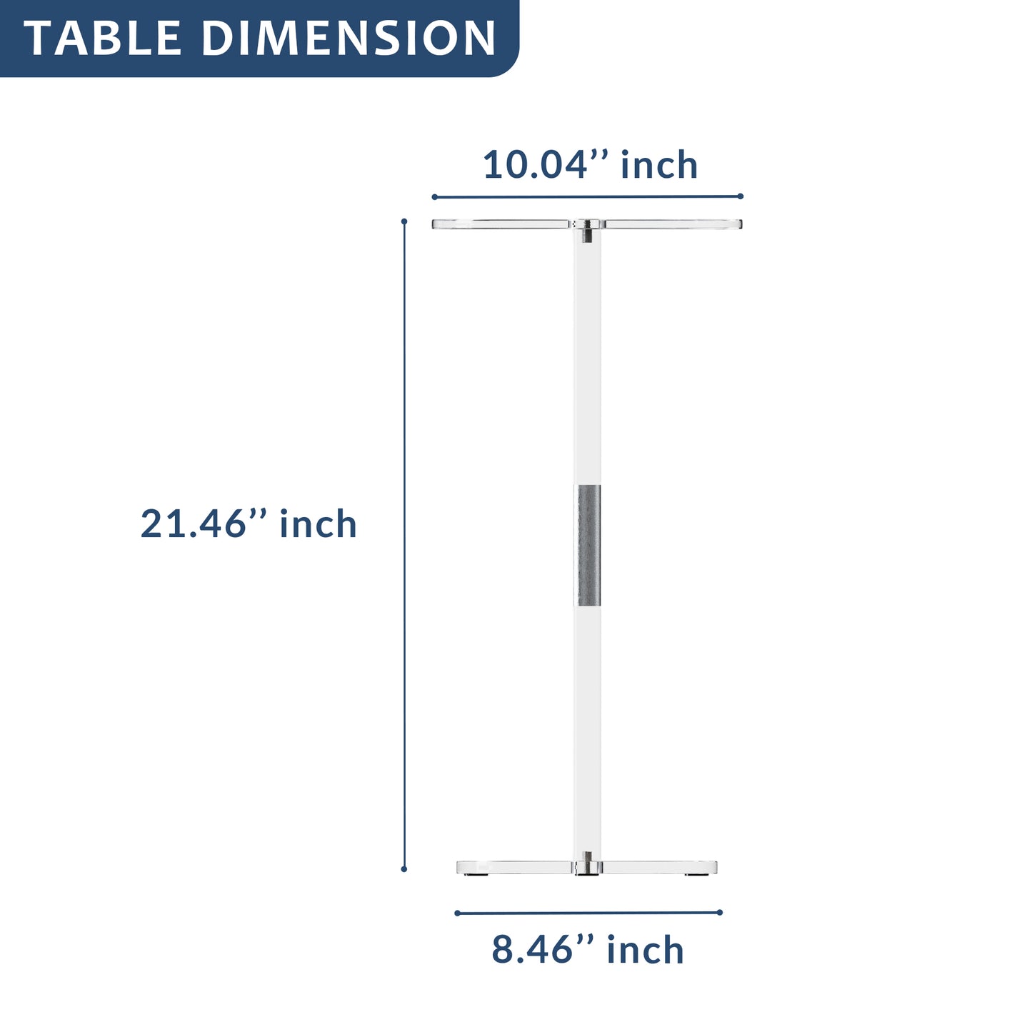 Modern Accent Acrylic Table