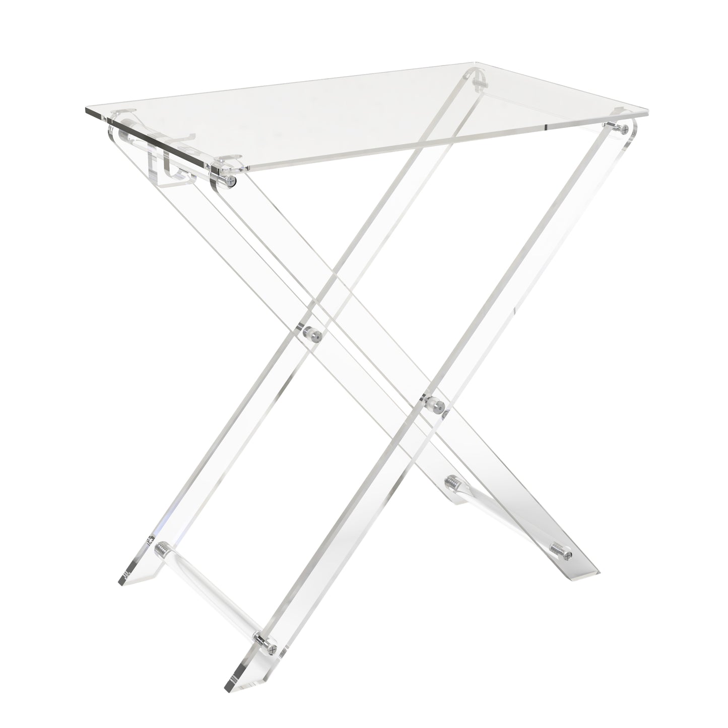 Acrylic Foldable Furniture Modern Small Desk