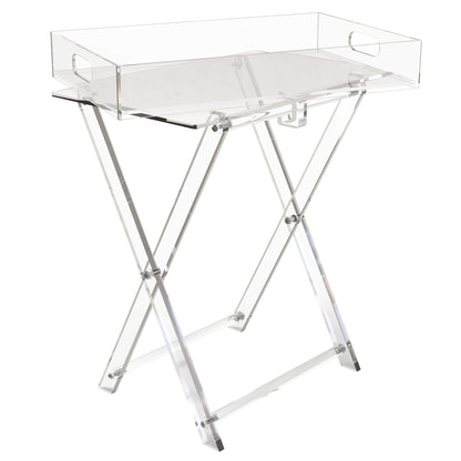Acrylic Removable Folding Storage Tray