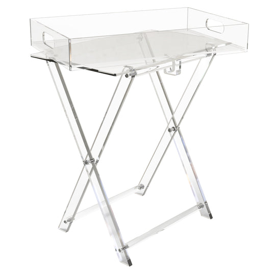 Acrylic Removable Folding Storage Tray