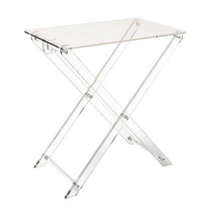 Acrylic Foldable Furniture Modern Small Desk