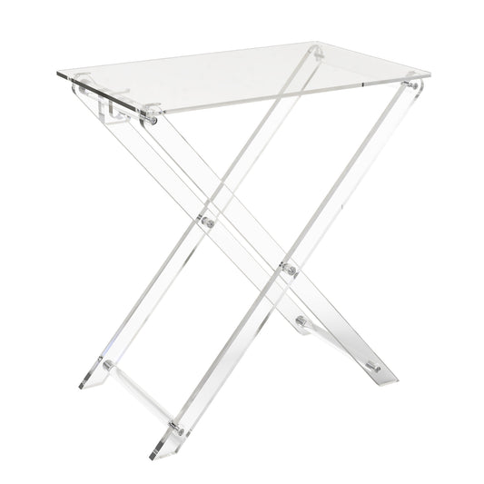 Acrylic Foldable Furniture Modern Small Desk