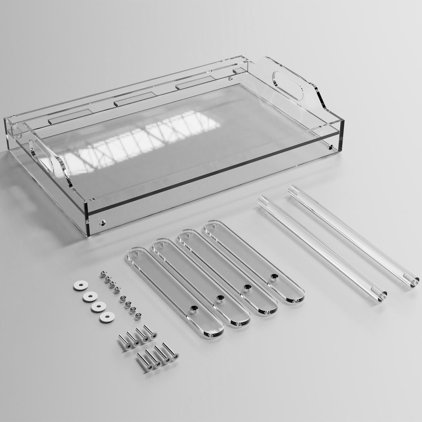Acrylic Folding Bed Tray